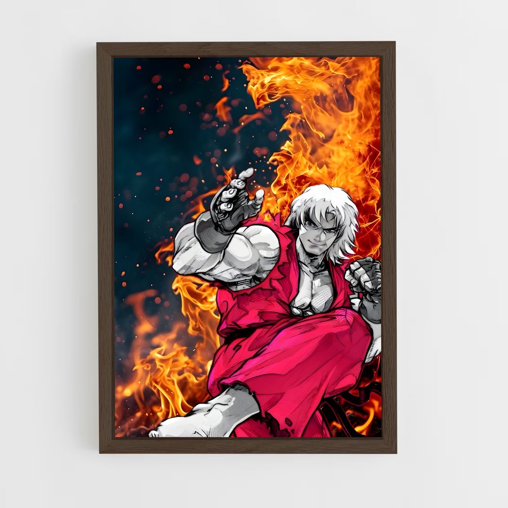 Poster Ryu, L'Art du Combat – affiche Street Fighter (vue 5)